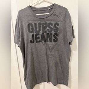 Guess Heather Gray Crewneck Tee